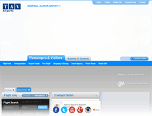 Tablet Screenshot of gzpairport.com
